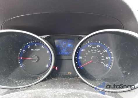 2014 Hyundai Tucson Limited из США, поврежденный, VIN KM8JU3AG5EU796102